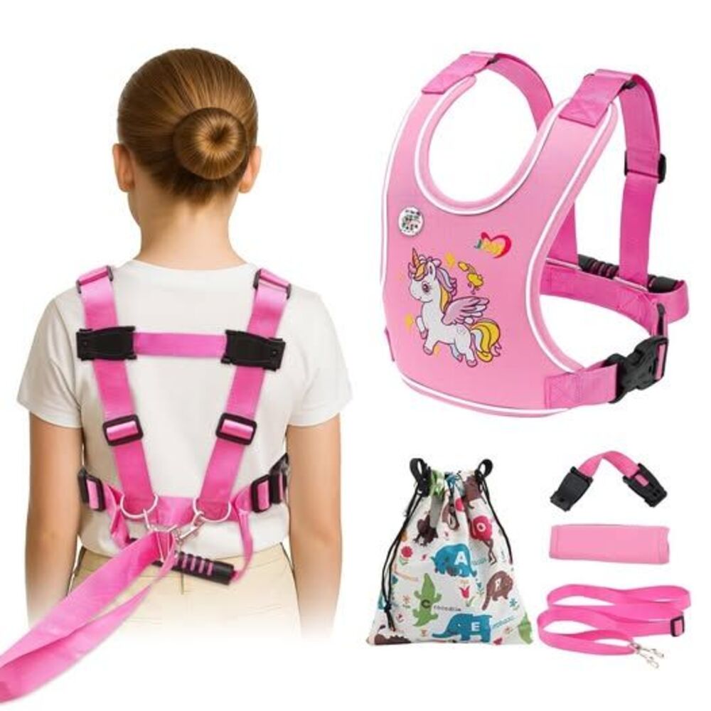 Safety Walking Harness Leash Autism Special Needs ADHD Ages 6-12 Medium